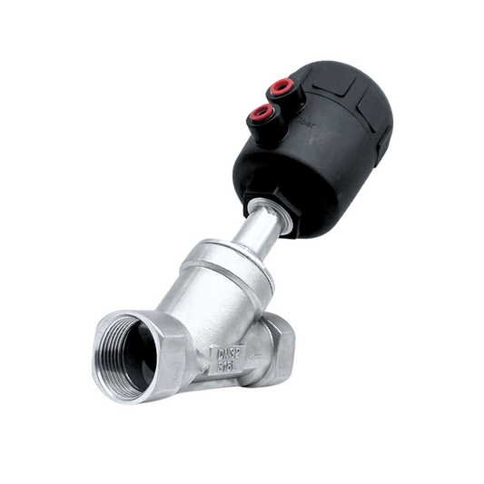 THREAD PNUEMATIC ANGLE SEAT VALVE